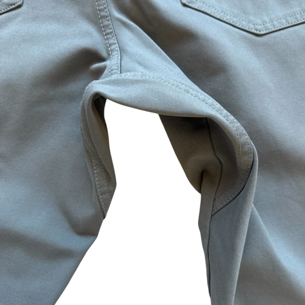 BYLT Everyday Pant Men's 32x32 Gray Slim Tapered Stretch Chino Pants Stretch